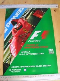 1996 Italian GP official poster