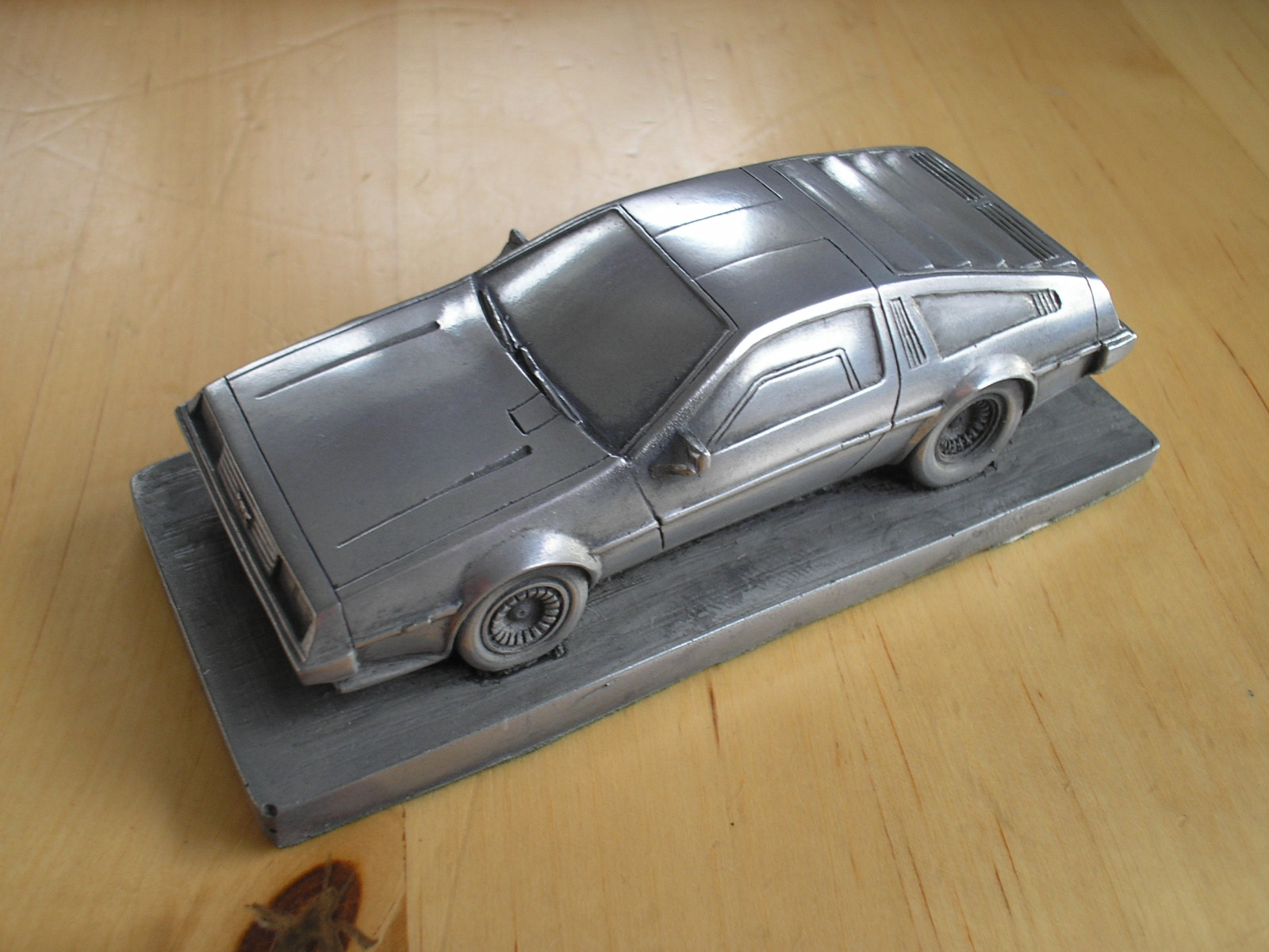 De Lorean pewter model